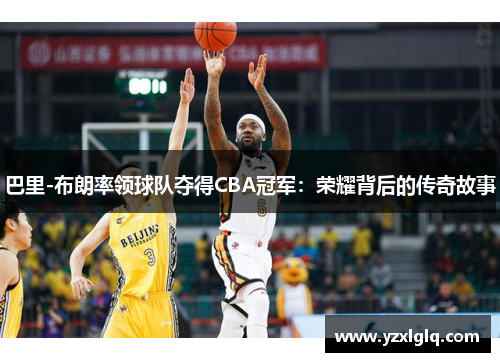 巴里-布朗率领球队夺得CBA冠军：荣耀背后的传奇故事